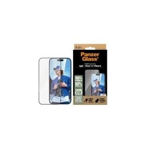 PanzerGlass ® Screen Protector iPhone 16  15  Ultra-Wide Fit