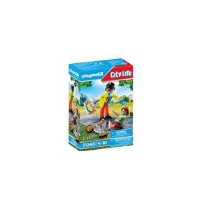 Playmobil City Life Sanitäter mit Patient, Aktion/Abenteuer, 4 Jahr(e), Mehrfarbig