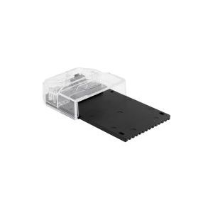 DeLOCK 63205, HDD, SSD, Serial ATA III, 2.5 Zoll, USB 3.2 Gen 1 (3.1 Gen 1) Type-C, 5 Gbit/s, Schwarz, Transparent