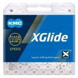 Grandinė KMC X-Glide Shimano Cues EPT dark sidabrinis 118-links