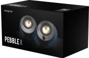 Creative Pebble X - Lautsprecher - für PC - 2.0-Kanal - kabellos - Bluetooth - 15 Watt (gesamt) - schwarz