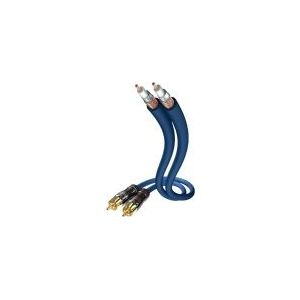 Inakustik 00404015, 2 x RCA, Männlich, 2 x RCA, Männlich, 1,5 m, Blau