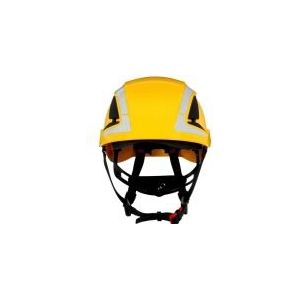 3M X5002V-CE Schutzhelm mit UV-Sensor, reflektierend, belüftet Gelb EN 397, EN 12492 (X5002V-CE)