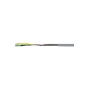 Multikabel, PVC, geschirmt2x0,50mm² LIYCY hellgrau 500Vring, Kabeldurchmesser 5,5mm - (100 Meter)