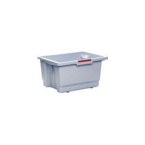 Mopbox Vileda 15 ltr med 2x4 farveclips Grå,1 stk
