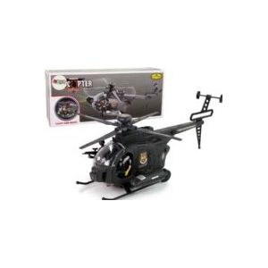 LeanToys Military Helicopter Wings Lights Batteriebetrieben