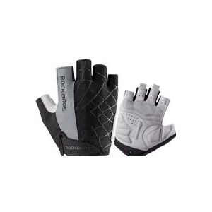Rockbros Cycling Handschuhe, Schnellspanner, Größe S, grau