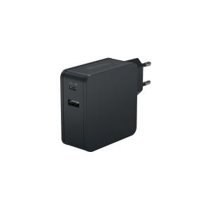 ANSMANN 247PD - Netzteil - 45 Watt - 4700 mA - PD, QC 3.0 - 2 Ausgangsstecker (USB, USB-C) - schwarz