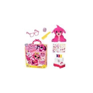 Tiny Treasures Dukke m. lyst hår og rosa Outfit