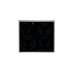 Electrolux EHF6342XOK, Schwarz, Integriert, Keramik, Glaskeramik, 4 Zone(n), 4 Zone(n)