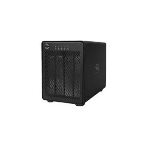 OWC ThunderBay 4, HDD / SSD-Gehäuse, 2.5/3.5 Zoll, SATA, Serial ATA II, Serial ATA III, 40 Gbit/s, Hot-Swap, Schwarz