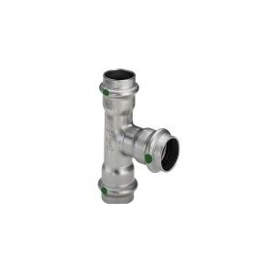 Sanpress Inox T-stykke 22 x 18 x 22 mm rustfrit stål
