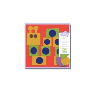 Djeco Kreativ-Set - Filz-Collage - Weiche Kreationen ( DJ00085 )
