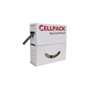 CellPack 1600928 Schrumpfschlauch ohne Kleber Grün, Gelb 6 mm 2 mm Schrumpfgeschwindigkeit:3:1 10 m