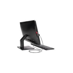 Kensington USB-Port-Schloss mit Schutzabdeckung, Flachschlüssel, Schwarz