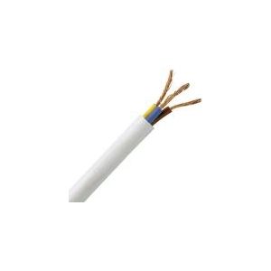 Kopp 152410841 Slangekabel H05VV5-F 3 x 1 mm² Sort 10 m