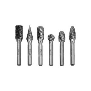 Yato YT-61729, Fräsensatz, Hartmetall, Aluminium, Stahl, 6 mm, 1 cm, 30000 RPM