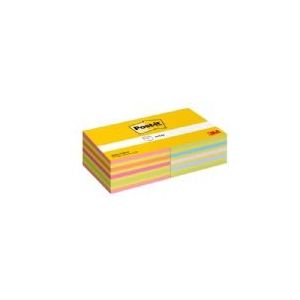 Post-It 2028-OCPPX2, Square, Blue, Green, Orange, Pink, 76 mm, 76 mm, 450 sheets, PEFC