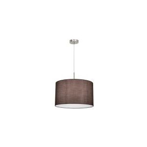 EGLO Pasteri, Flexible Halterung, Braun, Nickel, Braun, Nickel, Stoff, Stahl, Rund, IP20