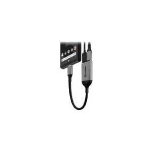 ALOGIC UL2CAPW-SGR, USB 3.2 Gen 1 (3.1 Gen 1) Type-C, USB 3.2 Gen 1 (3.1 Gen 1) Type-C, Grau, 100 W, 0,1 m, 27 mm
