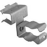 WALRAVEN Klemme med holder Ø18-24 mm klembredde 17-20 mm, max 450 N Deltatone 9000 behandlet stål