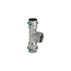 Sanpress Inox T-stykke 54 mm x 12 x 54 mm rustfrit stål