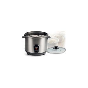 Princess 271950 Reiskocher, Schwarz, Edelstahl, 1,8 l, Edelstahl, 700 W, 230 V, 280 mm