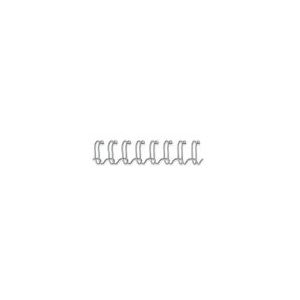 Fellowes 54453, Weiß, 100 Blätter, Metall, A4, 13 mm, 13 mm