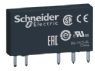 Steckerrelais 1C/O 6A, AgSnO2-Kontaktsatz für 12-24V-Buchse für 24V AC/DC-Versorgung