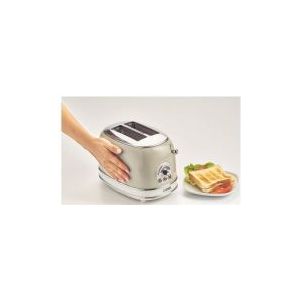 Ariete 0155, 2 Scheibe(n), Beige, Metall, Tasten, Drehregler, 810 W, 190 mm
