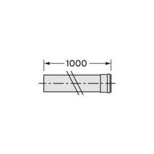 Vaillant Forl.Rør 1.0 M - Pp Ø80 MM 303253