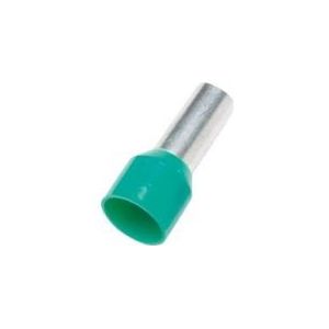 Klemmrohr grün 6,0 mm² Länge 20,0 mm Isolierlänge 12,0 mm - (100 Stück)