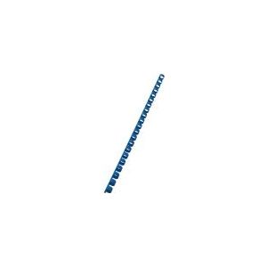 GBC CombBind Plastikbinderücken, blau, 10mm (100), A4, Blau, 70 Blätter, 1 cm