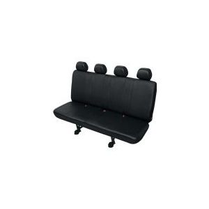 HP Autozubehör 22816 Transporter Sitzbezug 5 Stück Kunstleder Schwarz Rücksitz (4 Stück)