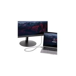 StarTech.com 1m Thunderbolt 3 (20Gbit/s) USB-C Kabel - Thunderbolt, USB und DisplayPort kompatibel, Männlich, Männlich, 1 m, Schwarz, Nickel, 20 Gbit/s