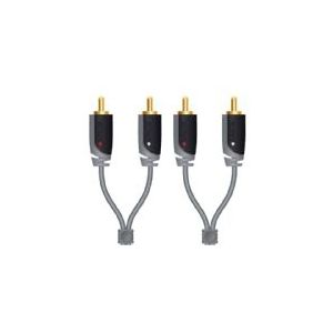 Sinox 10m RCA, 2 x RCA, Männlich, 2 x RCA, Männlich, 10 m, Grau