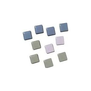 Starke Magnete in blau, grau und rosa 2 x 2 x 0,5 cm 10 Stück in Packung Mix 195x13x95mm (1Stk)