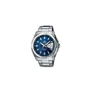 Casio Quarz-Armbanduhr EF-129D-2AVEF (L x B x H) 49 x 44,8 x 10,4 mm Edelstahl Gehäusematerial=Rostfreier Stahl Material (Armband)=Rostfreier Stahl