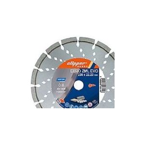 Diamantblatt Ø150/30 mm - Norton ZML Blatt f SC180 mit 2 Löchern