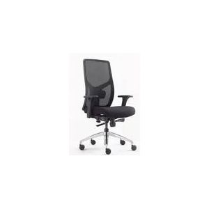 Bürostuhl Ekoflex 510, Schwarz mit Armlehne