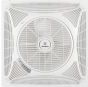 Westinghouse Windsquare Deckenventilator (L x B x H) 62 x 62 x 22 cm Farbe der Flügel: Weiß Farbe des Gehäuses: Weiß