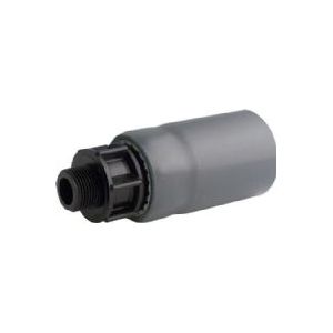 PLASTLINE 40X1 1/4 Übergang zum Eingangsbogen mit Außengewinde.32 + 40 mm Übergang zum Eingangsbogen 63 mm
