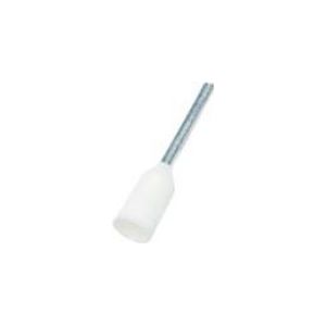 Klemmrohr weiß 0,75 mm²Länge 14,0 mmIsolationslänge 8,0 mm - (500 Stück)