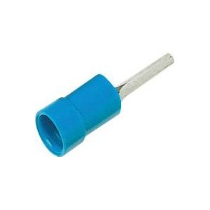ELPRESS Stiftkabelschuhe isoliert, blau (PC)2,5mm²Stift Ø1,9mmLänge 22mm - (100 Stk.)