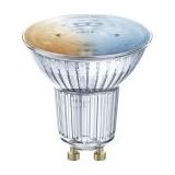 LEDVANCE 00217493, Intelligentes Leuchtmittel, WLAN, Edelstahl, GU10, Warmweiß, 2700 K