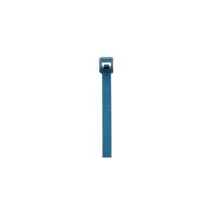 Kabelbinder Nylon 6.6 blau detektierbar antibakteriell hitzestabilisiert 4,8X291MM - (1000 Stk.)