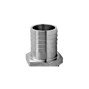 Gegossene Schlauchtülle 2'x51,0 mm - Rostfrei, in Qualität AISI 316