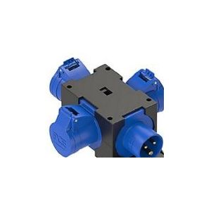 Cee Kompaktforgrener - 3X230V/16A/3P 6H