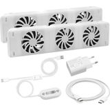 QH Booster radiator ventilator duo set