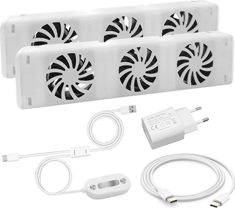 QH Booster radiator ventilator duo set